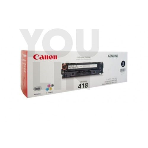 Canon Cartridge 418 Black Toner Cartridge - Ink & Toner