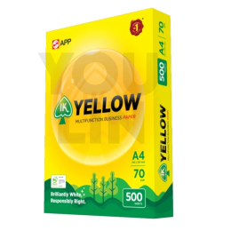 IK Yellow 70gsm A4 Paper - 500's/ream