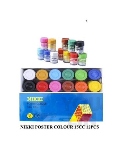 Nikki Poster Colour 15CC 12 Colour