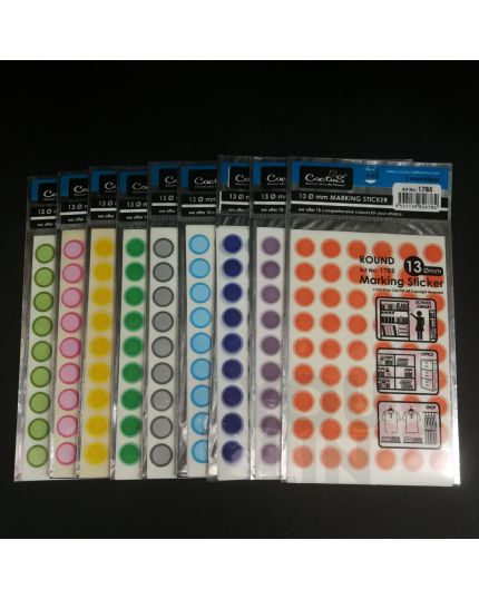 Cactus Round Shape Marking Sticker