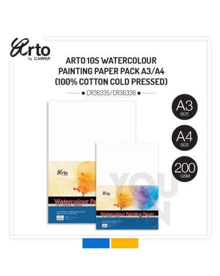 Arto CR36335/6 200GSM Watercolour Paper