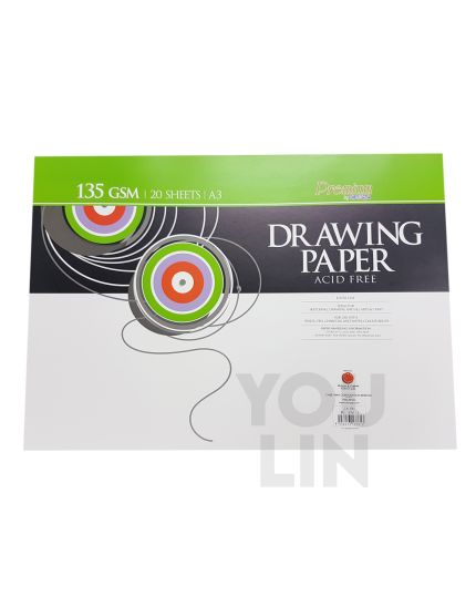 Campap CA3761 A3 135GSM Drawing Paper