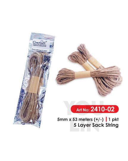 Cactus 2410-02 Sack String 5 Layer