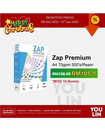 ZAP PREMIUM A4 70GM PHOTOSTAT PAPER 500'S
