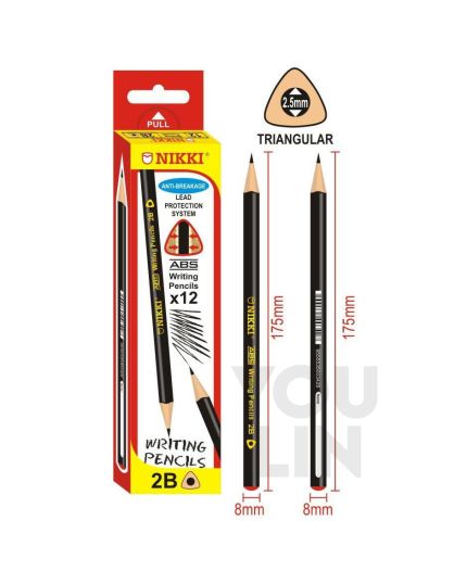 Nikki 2B111 2B Writing Pencil