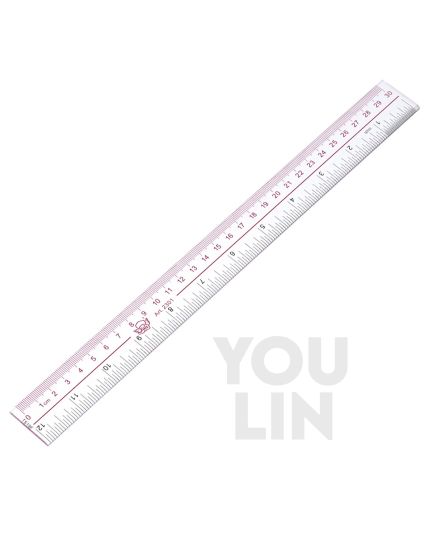 Transparent Plastic Ruler 8011 30CM (12")