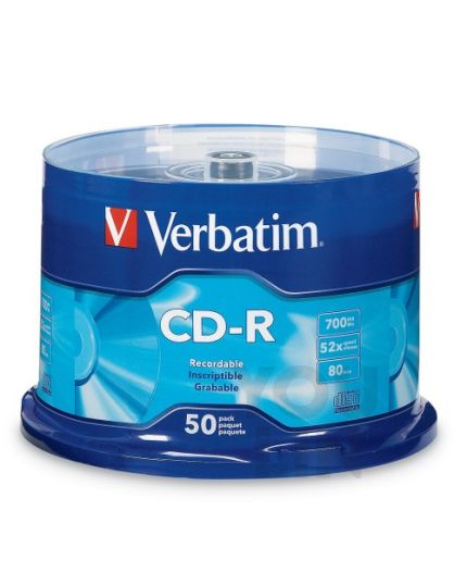 Verbatim CD-R 52X 700MB 50Pcs