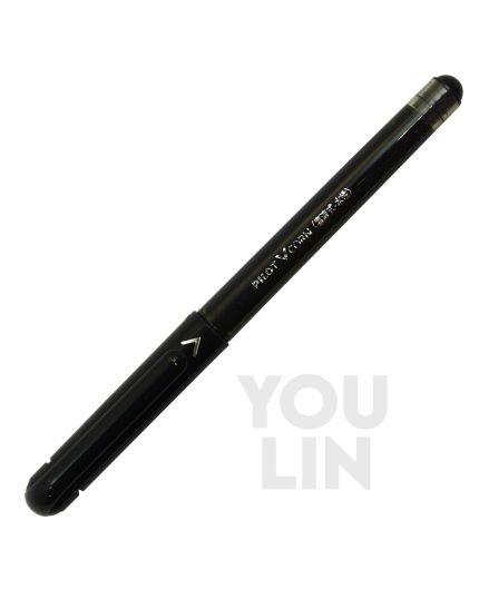 PILOT VCorn EF 0.5 Rolling Ball Pen - Black (LVE-10EF-B)