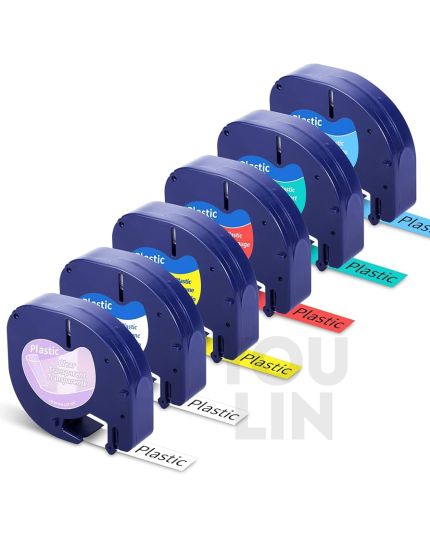 DYMO LETRATAG PLASTIC TAPE