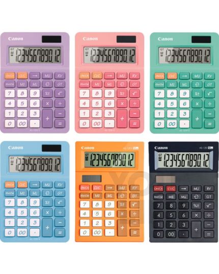 Canon Desktop Calculator 12 Digits AS-120V II 