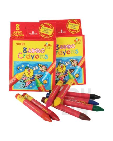 Nikki Jumbo Crayon 8's