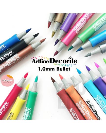 Artline EDFM-1 Decorite Marker Pen 1.0mm