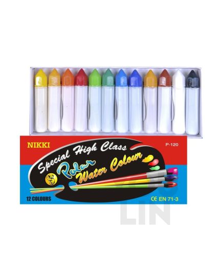Nikki P-120 Water Colour 12 Colour