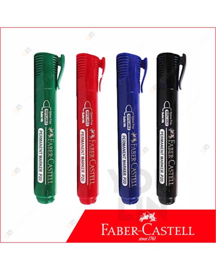Faber-Castell Refillable Permanent Marker P20 - (Per Pcs)