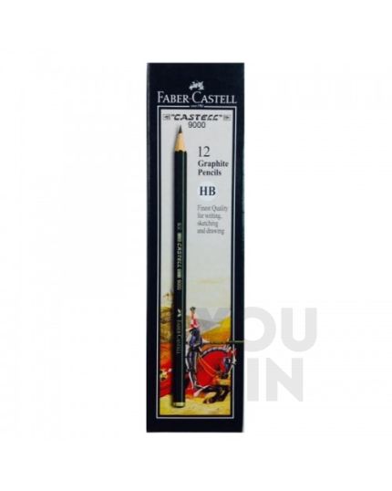 Faber Castell 117100 HB 9000 Pencil