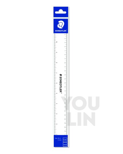 STAEDTLER 562 30PB Plastic Ruler 30cm in PB
