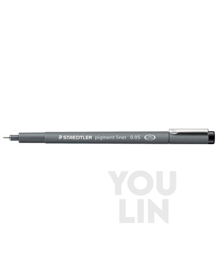 STAEDTLER 308 Pigment Liner 0.05mm - Black