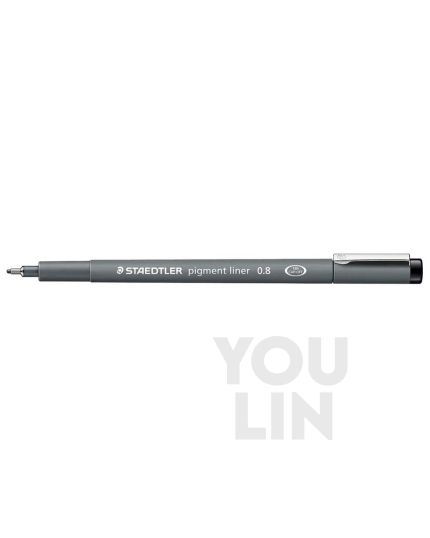 STAEDTLER 308 Pigment Liner 0.8mm - Black
