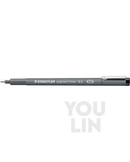 STAEDTLER 308 Pigment Liner 0.3mm - Black