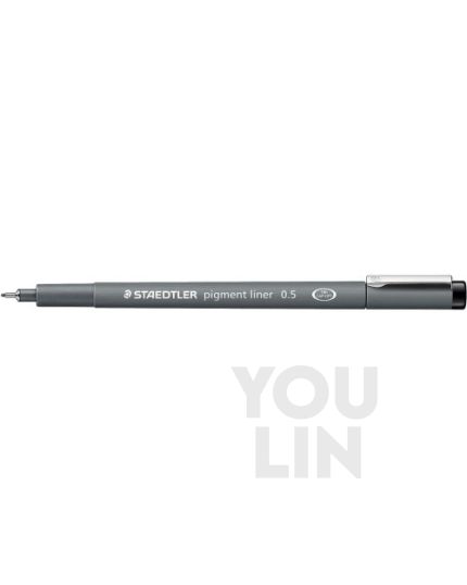 STAEDTLER 308 Pigment Liner 0.5mm - Black