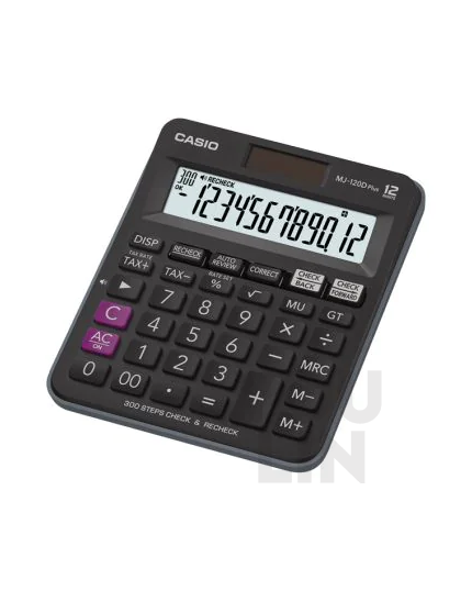 Casio Calculator 12 Digits MJ-120D Plus