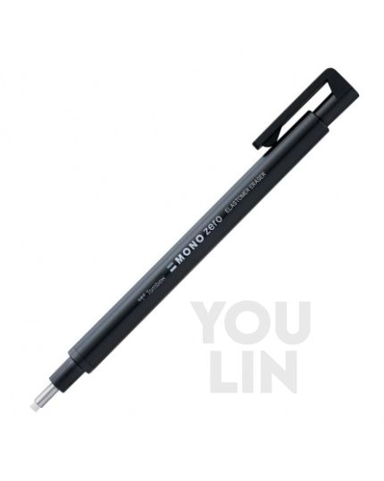 TOMBOW EH-KUR-11 Mono Zero Pen Eraser  2.3MM Round - Black
