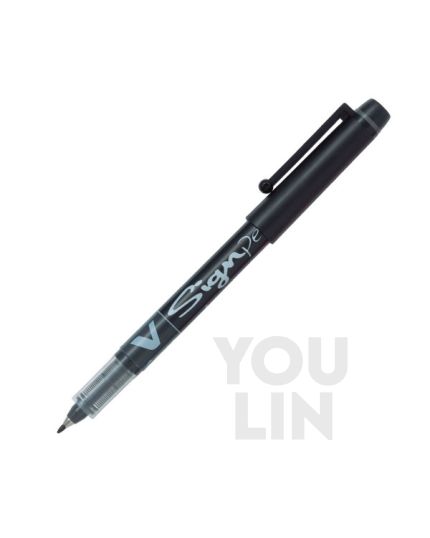 PILOT Sw-Vsp V Sign Pen - Black