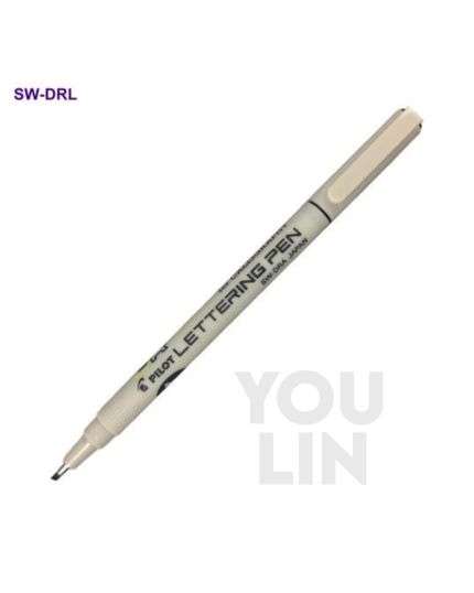 PILOT 2.0MM Lettering Pen (SW-DRA) - Black