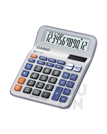 Casio Calculator 12 Digits MC-12M