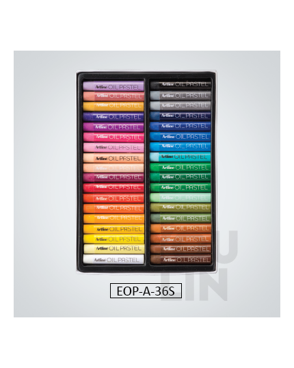 Artline Round Oil Pastel 36 Colour
