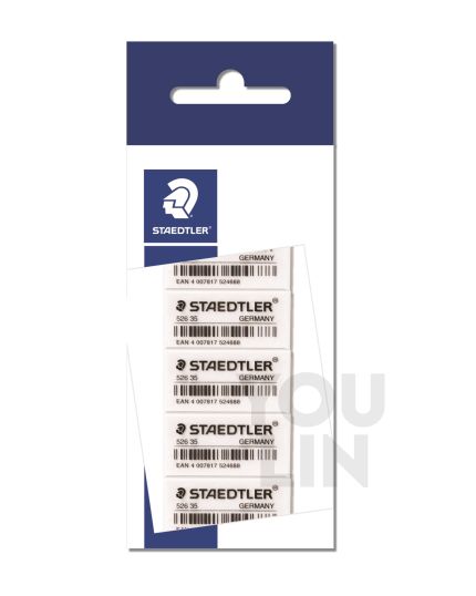 STAEDTLER 526 35F PB5 Economy Eraser (Pack of 5)
