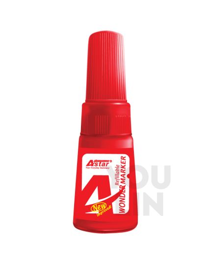 Astar WM-16 Refillable Wonder Marker 14CC - Red