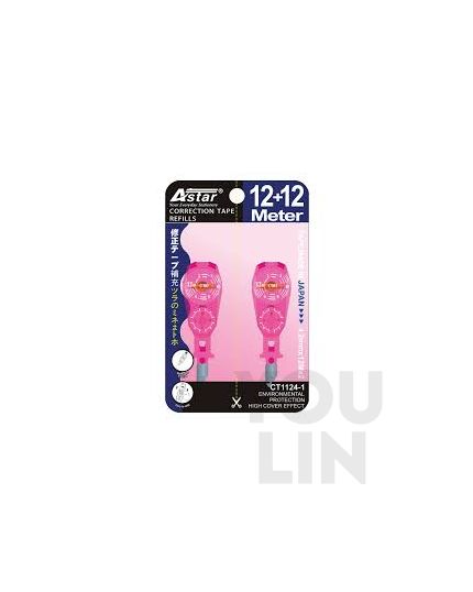 Astar CT-1064-1 Correction Tape Refill 6M X 4.2MM X2PCS