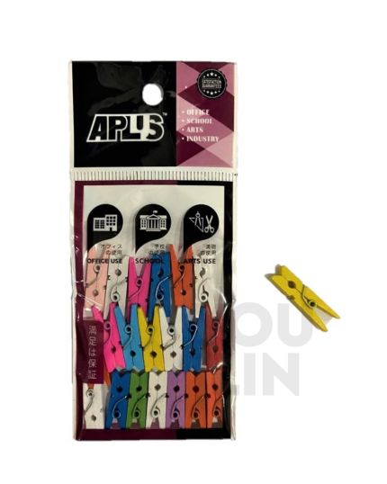 APLUS Mini Clip Small 2.5cm 20pcs - Colour