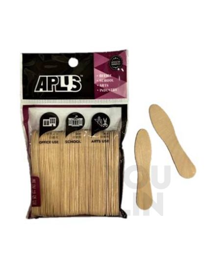 APLUS Spoon Stick 7.5cm 50'S - Plain