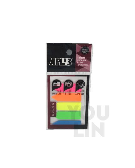 APLUS JP44125 Asst 5 Colour Stick Note W/Arrow