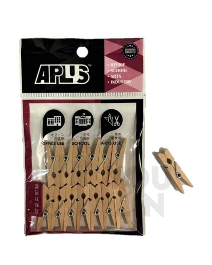 APLUS Mini Clip Medium 3.5cm 13pcs - Plain