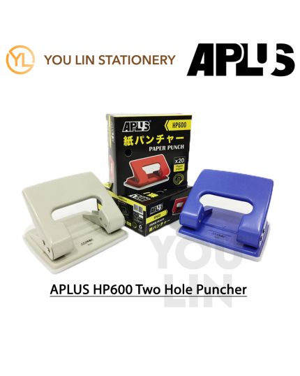 APLUS HP600 Two Hole Paper Punch / Puncher 