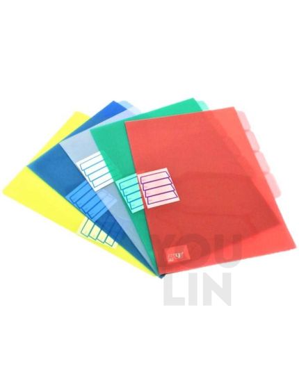 APLUS E803A A4 4 Divider Holder File
