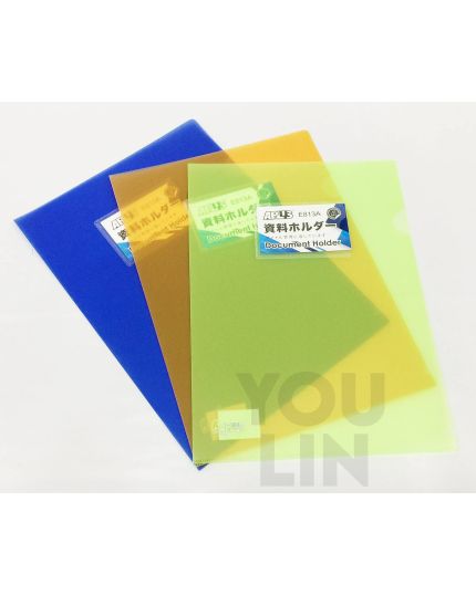 APLUS E813A A4 Color L Shape Folder With Name Card Pocket