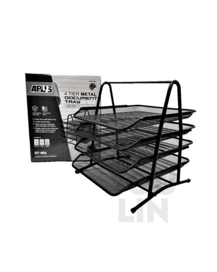 APLUS DT-004 4 Tier Metal Document Tray