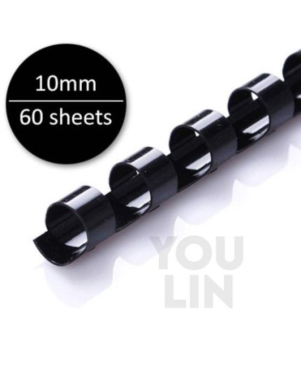 APLUS 10mm Binding Comb - Black 100'S