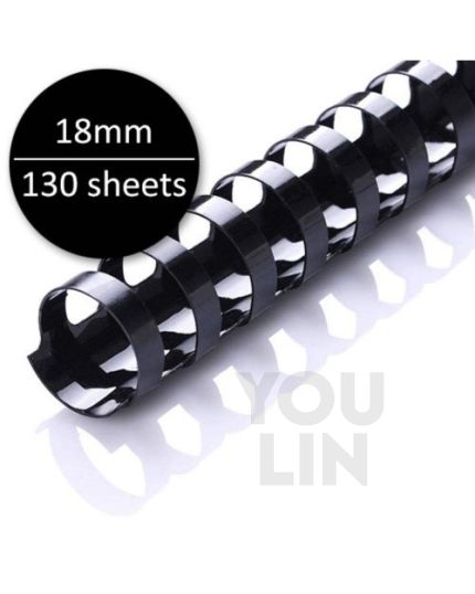 APLUS 18mm Binding Comb - Black 100'S