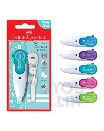 Faber Castell 169204 One Touch Corrector + 1Pc Refill