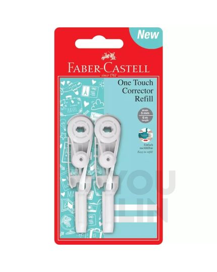 Faber Castell 169205 One Touch Corrector Refill X2