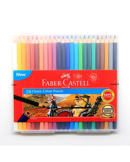 Faber Castell 115896 Classic Colour Pencil 24