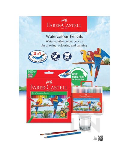 Faber Castell 114569 12L Water Colour Pencil