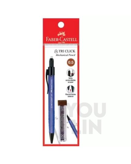 Faber Castell 136002 0.5MM M/Pencil + 1 Tube Lead