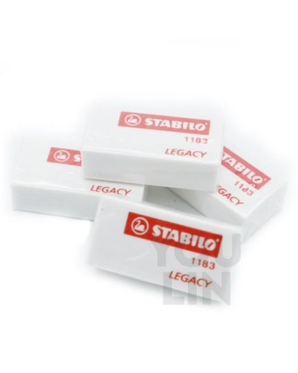 STABILO 1183 Pvc Legacy Eraser - 50pcs/box