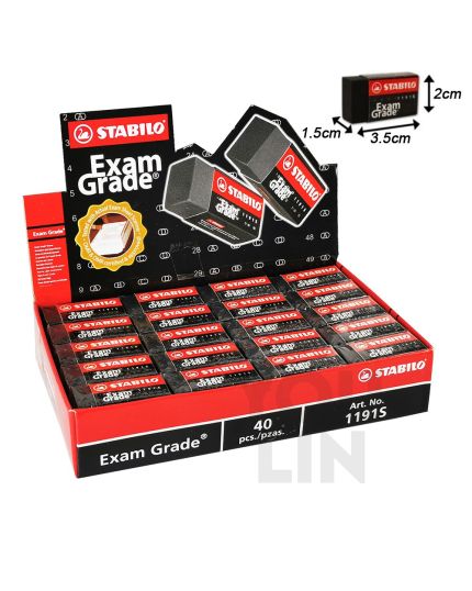 STABILO 1191S40 30 Exam Grade Eraser